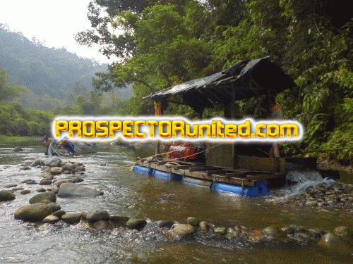 rakit-tambang-emas-dredging